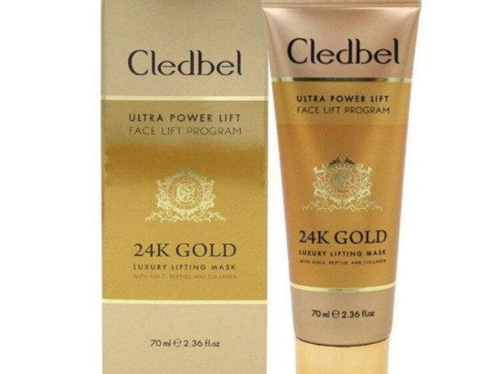 Маска-пленка Cledbel 24K Gold с лифтинг-эффектом для лица